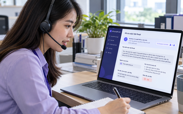 Tổng đài AI tuyển sinh: Cách phản hồi lead, tư vấn và đặt lịch tự động - Ảnh 2.
