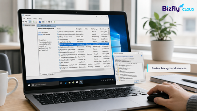 Tắt các service không cần thiết trong Win 10 giúp cải thiện tốc độ máy tính - Ảnh 6.