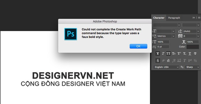 Hướng dẫn chuyển Text thành Vector trên Photoshop sử dụng trong Illustrator dễ dàng nhất! - Ảnh 4.