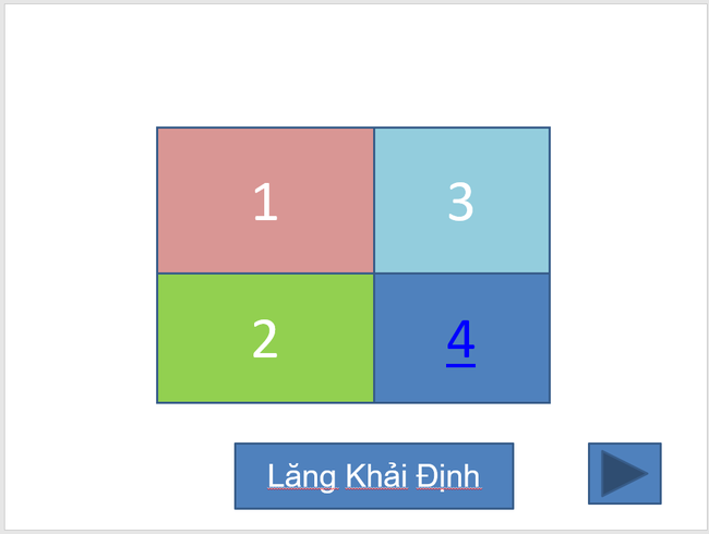 Hướng dẫn cách làm trò chơi trên PowerPoint cực đơn giản  - Ảnh 15.
