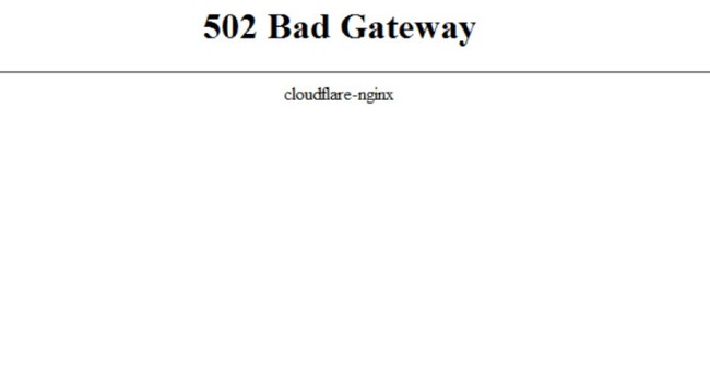 502 bad gateway là lỗi gì