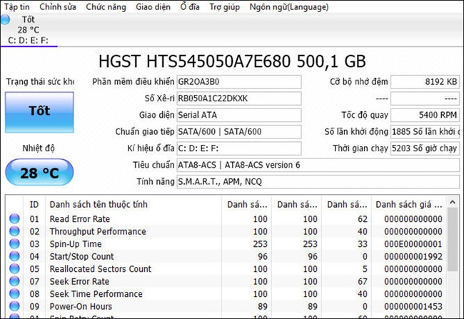 Top 11 phần mềm kiểm tra ổ cứng HDD, SSD có thể bạn chưa biết - Ảnh 7.