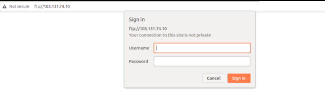Cách truy cập FTP bằng trình duyệt web Chrome - Ảnh 6.