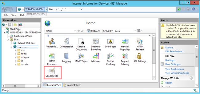 Cách chuyển hướng http sang https trên IIS 8 và IIS 10 trong môi trường Windows Server - Ảnh 1.