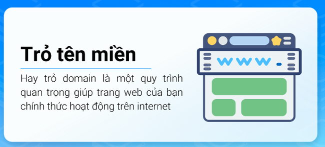 Trỏ domain là gì?