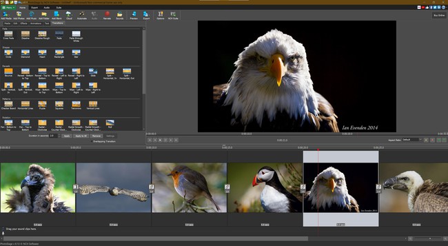 phần mềm làm video trên máy tính Photostage Slideshow Pro