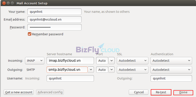 Cấu Hình Mail Client Sử Dụng Mail Bizfly Cloud - Ảnh 11.