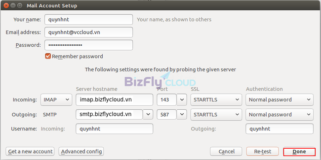 Cấu Hình Mail Client Sử Dụng Mail Bizfly Cloud - Ảnh 12.