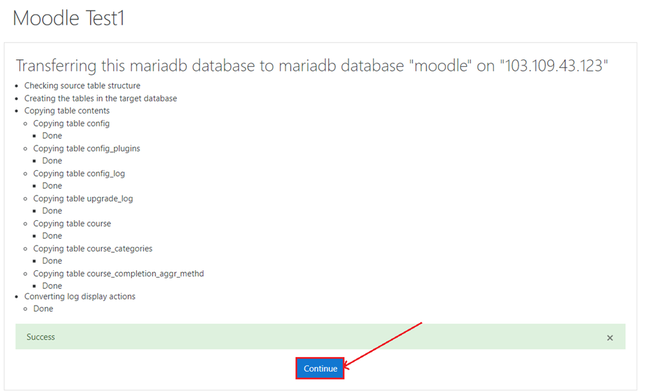 Làm sao để chuyển dữ liệu giữa hai Server Moodle - Ảnh 9.