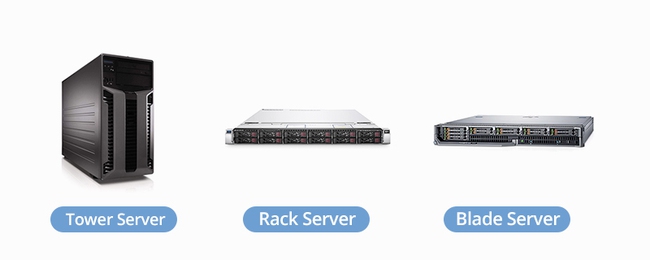 Tower Servers so với Blade and Rack Servers