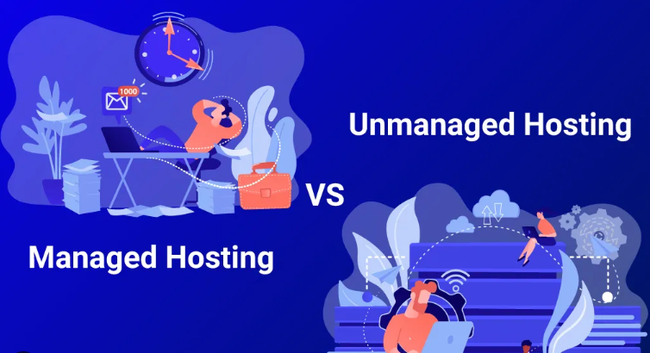 Sự khác biệt giữa Managed hosting với Unmanaged hosting