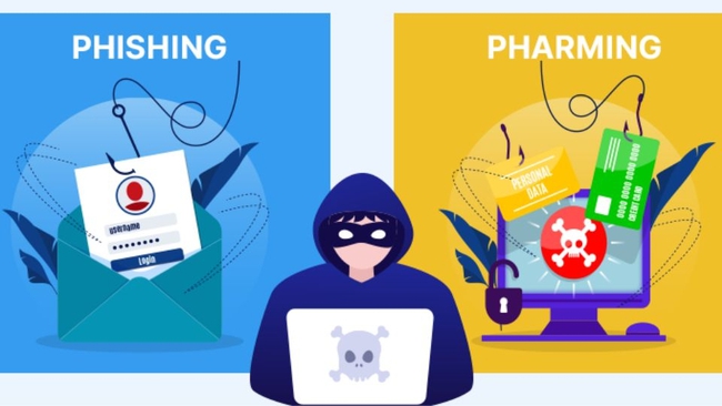 Điểm khác biệt giữa Phishing và Pharming là gì?