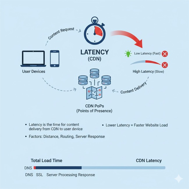 Latency trong CDN là gì - Ảnh 1. Latency trong CDN là gì - Ảnh 1.