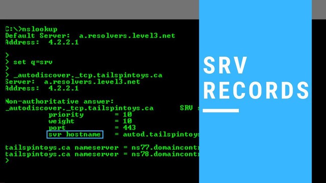 What is SRV Record?