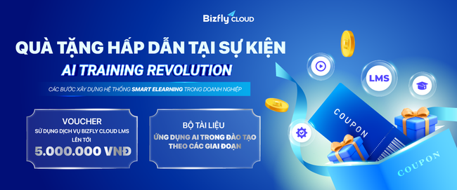 “AI training revolution - Các bước xây dựng hệ thống smart elearning trong doanh nghiệp” - Sự kiện bùng nổ tháng 3 - Ảnh 1.