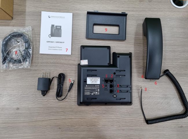 Hướng dẫn cấu hình tổng đài ảo trên thiết bị GrandStream GRP2601 - Ảnh 1.