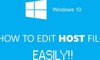 Cách mở và chỉnh sửa File Host Win 10