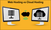 So sánh dịch vụ Web Hosting và Máy Chủ Ảo Cloud Hosting