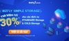 Lưu trữ theo tháng với Bizfly Simple Storage - Tiết kiệm tới 30% STANDARD Storage & COLD Storage  