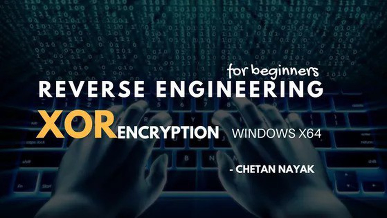 Kỹ thuật dịch ngược cho người mới bắt đầu - Mã hóa XOR - Windows x64