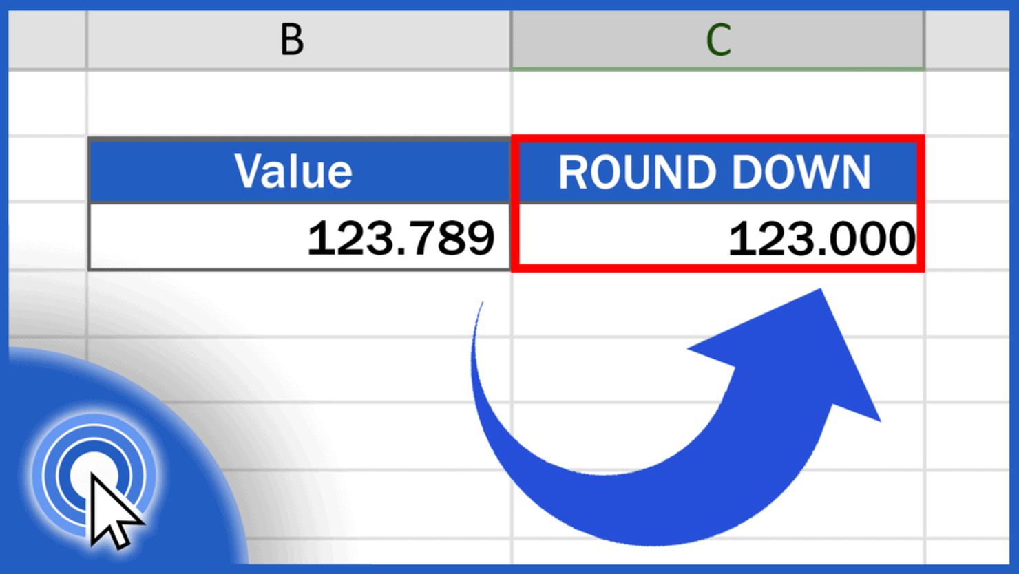 7 cách làm tròn số trong Excel đơn giản nhất