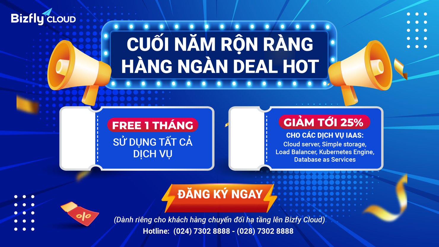 Cuối năm rộn ràng - Hàng ngàn DEAL HOT