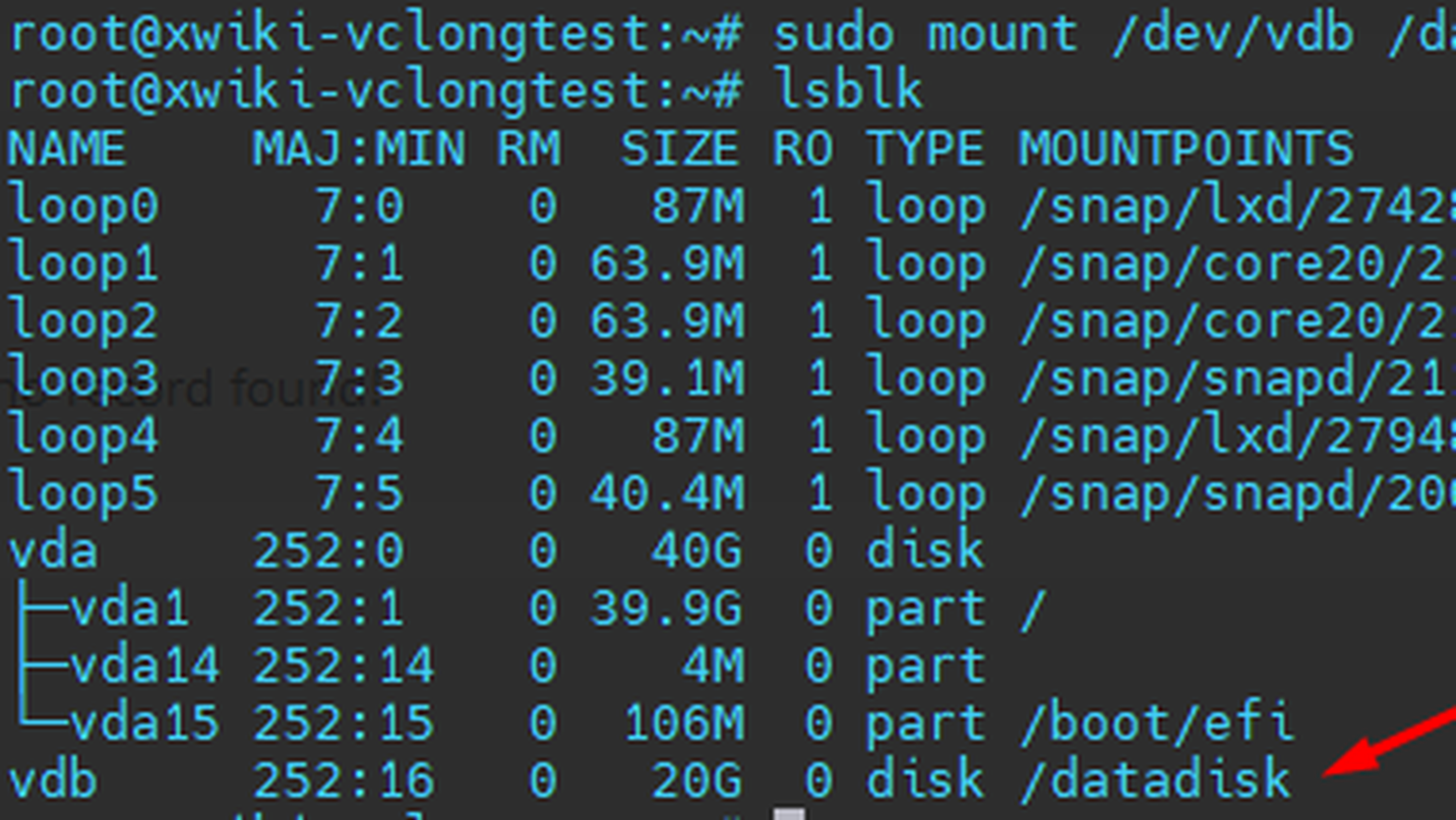 Hướng dẫn cách mount ổ đĩa dữ liệu (Data Disk) vào server Linux trên BizflyCloud