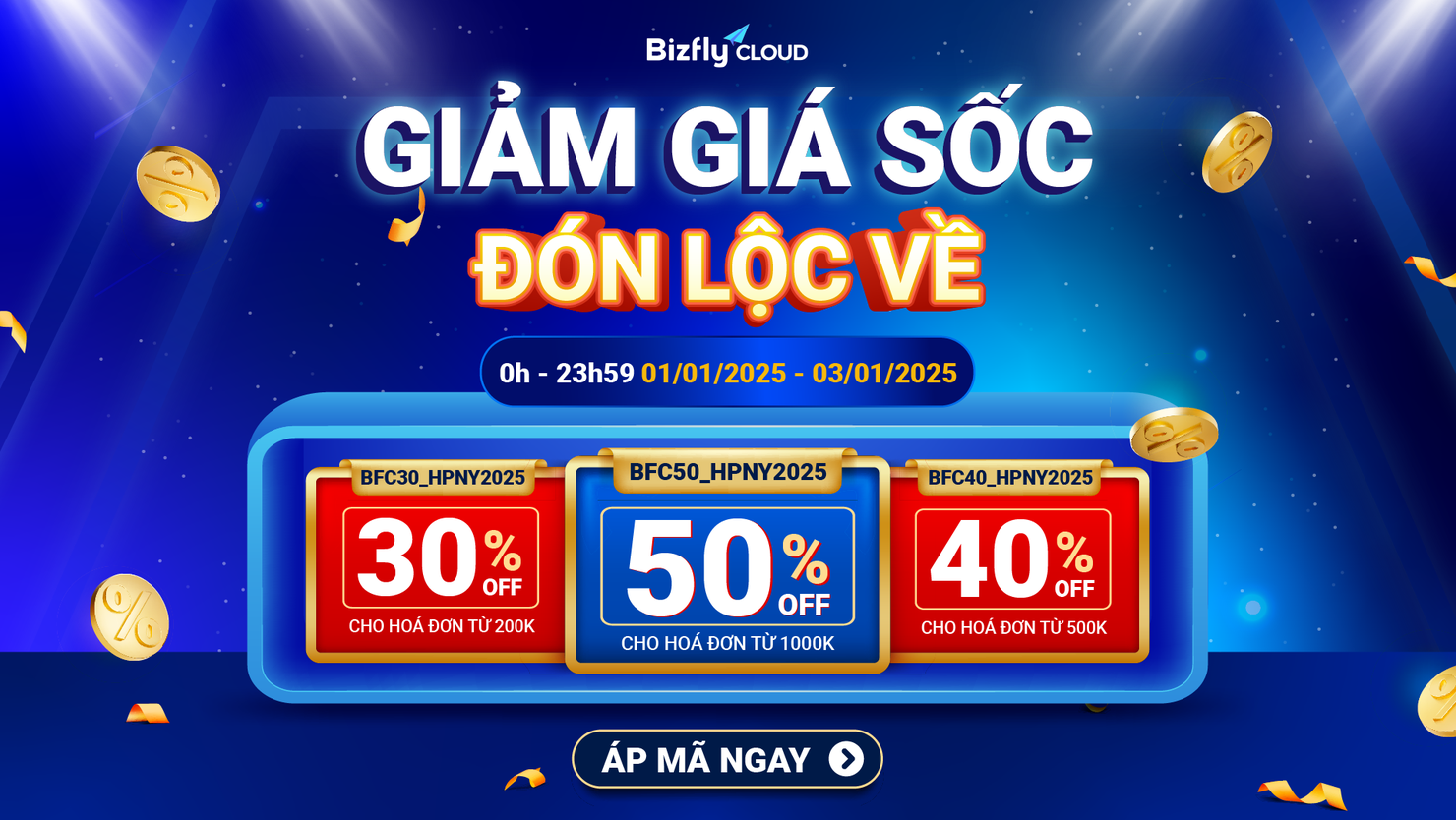 GIẢM GIÁ SỐC - ĐÓN LỘC VỀ