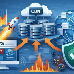 CDN cho website báo điện tử: Chống sập, tăng tốc tin nóng