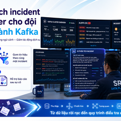 AI phân tích incident Data Center cho đội SRE vận hành Kafka