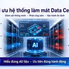 AI tối ưu hệ thống làm mát Data Center cho đội vận hành hạ tầng dữ liệu