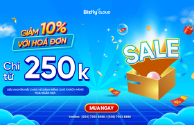 Siêu khuyến mãi chào hè - Giảm ngay 10% với hoá đơn chỉ từ 250k