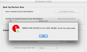 Xử lý lỗi cài đặt MySQL "MySQL server has gone away"