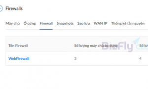 Hướng Dẫn Cấu Hình Firewall Trên Bizfly Cloud