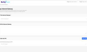Bizfly Cloud Server ra mắt tính năng Internet Gateway 