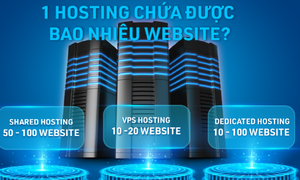 1 hosting chứa được bao nhiêu website?