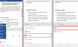 Cách chèn ảnh vào Word trên điện thoại Android, iPhone đơn giản nhất