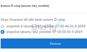 Cách Restore Server từ Snapshot trên Bizfly Cloud: Hướng Dẫn Chi Tiết
