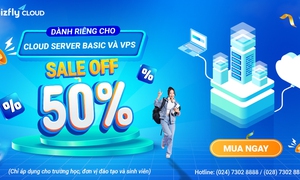 SALE OFF 50% - Cloud Server chỉ từ 55k, VPS chỉ từ 45k