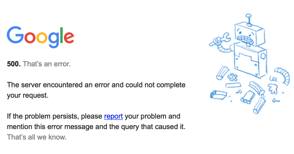 Gmail, Drive, Youtube và nhiều dịch vụ khác của Google gặp sự cố