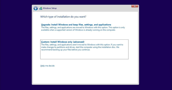 Hướng dẫn cài đặt hệ điều hành Microsoft Window trên máy tính mới nhất