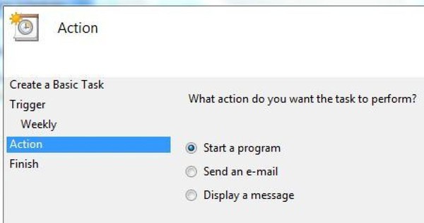 Cách lên lịch tác vụ trong Windows 10/8/7 với Create Basic Task Wizard/Trình hướng dẫn tác vụ cơ bản