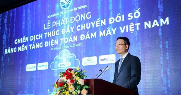 BizflyCloud có gì khi hưởng ứng Lễ phát động thúc đẩy chuyển đổi số của Bộ Thông tin và Truyền thông?