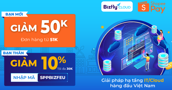 Bizfly Cloud x ShopeePay: Phương thức thanh toán mới nay đã có mặt tại Bizfly Cloud