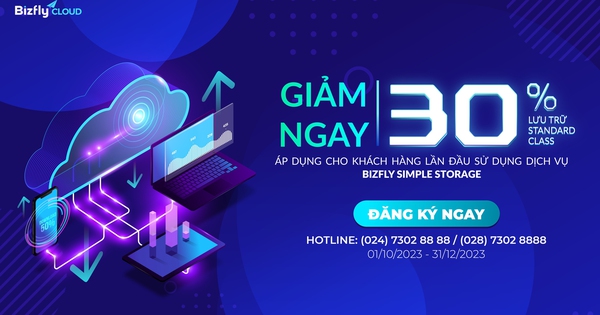 Lưu trữ toàn diện - Giảm giá 30% dịch vụ Simple Storage
