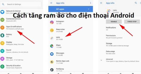 Cách tăng ram ảo cho điện thoại Android đơn giản nhất