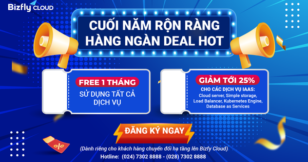 Cuối năm rộn ràng - Hàng ngàn DEAL HOT