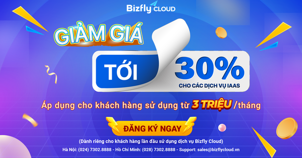 Ưu Đãi Cuối Năm: Giảm Tới 30% Khi Sử Dụng Dịch Vụ IaaS!