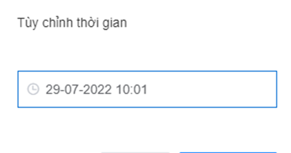 Lập lịch gửi mail trên Bizfly Cloud