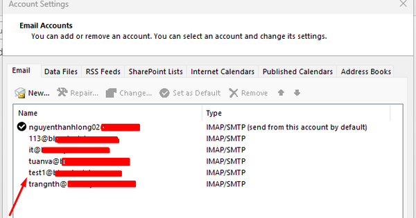 Hướng Dẫn Sync Mail Trong Một Khoảng Thời Gian Nhất Định Trên Outlook